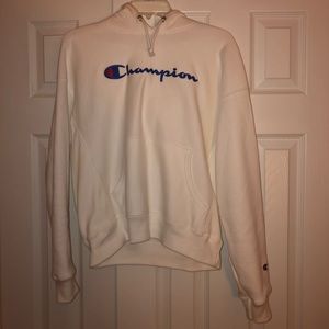 women’s reverse weave champions hoodie
